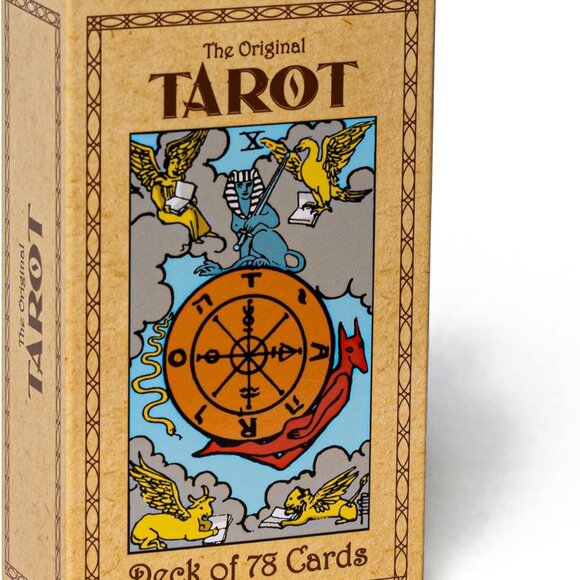 The Original Tarot Cards Deck with Guide Book for Beginners, Alternative to Ride - Picture 1 of 8